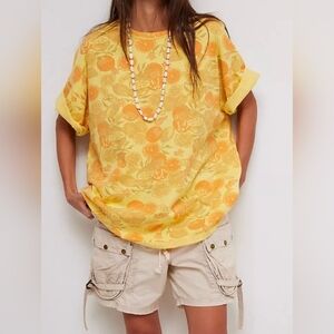 NWT Devon Printed Tee ~ Citrus Combo ~ Small
